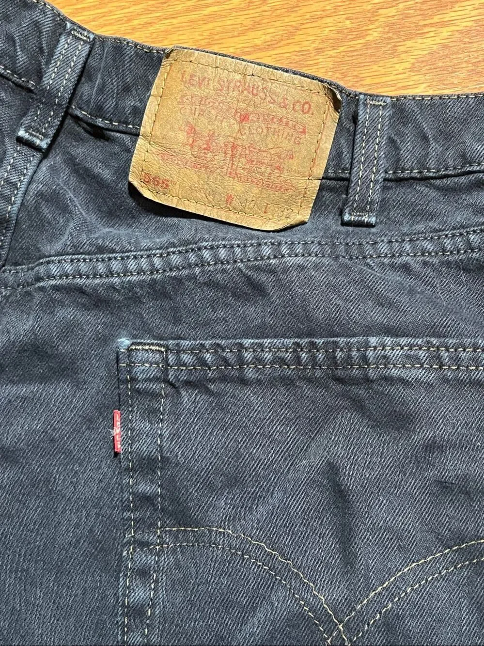 Vintage Levi’s 565 Loose Wide Leg USA Made Jeans 40x32